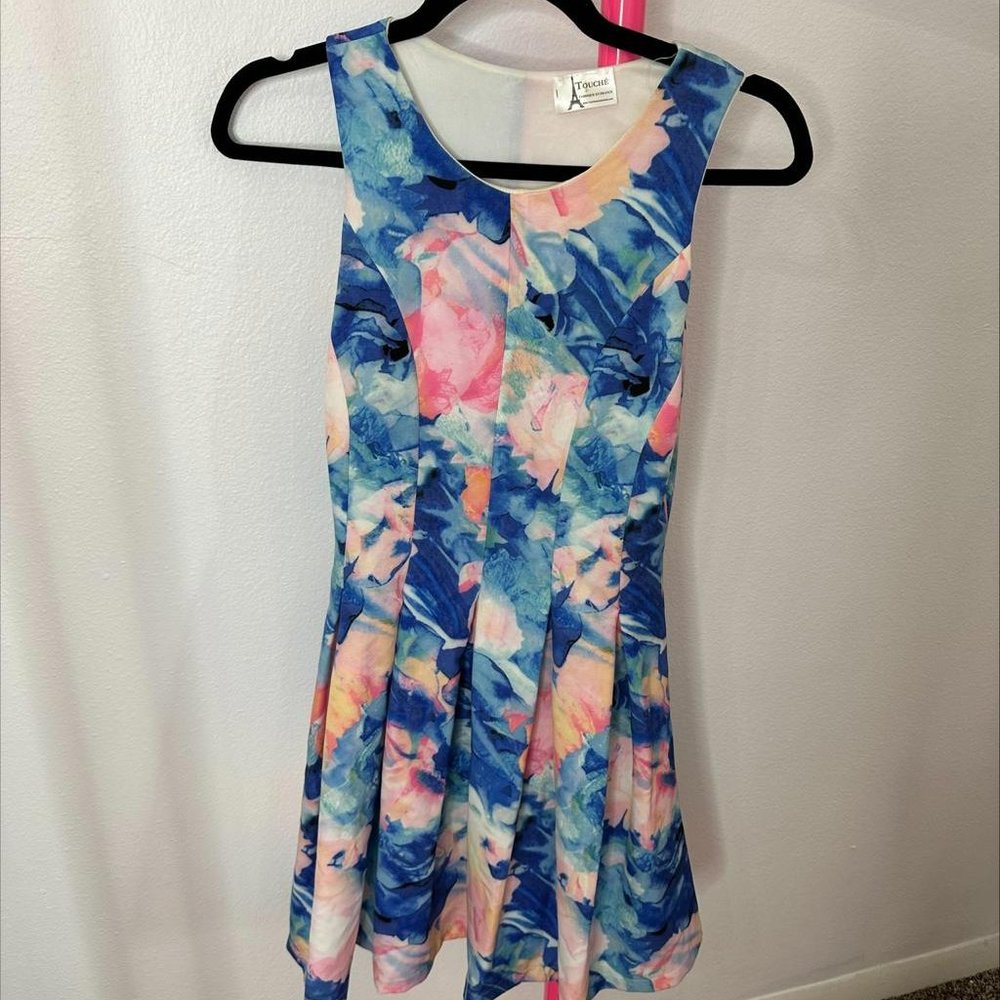 TOUCHE A-LINE DRESS- SIZE M